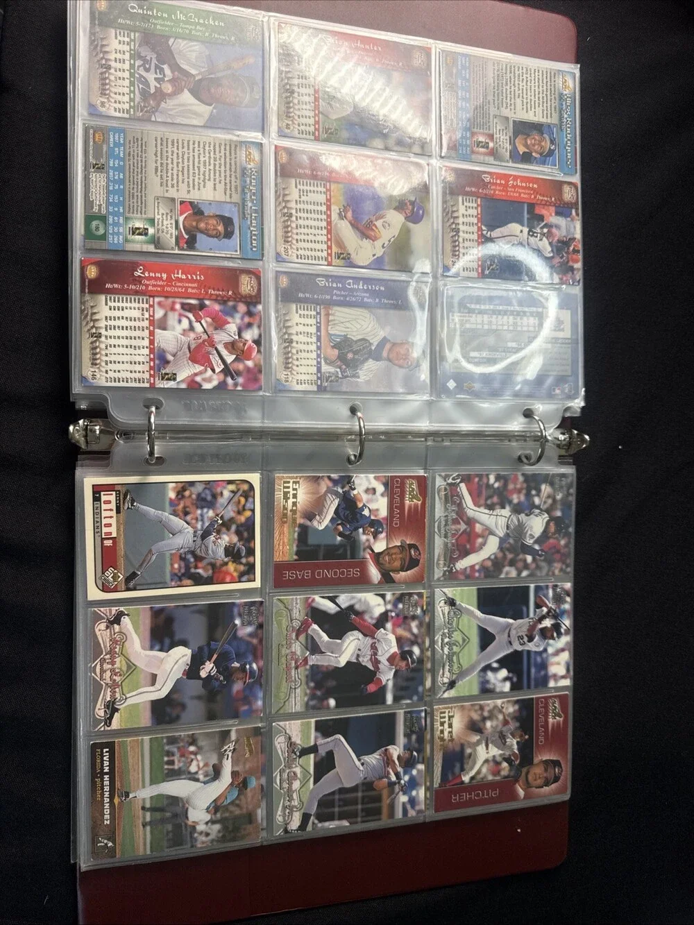 Baseball Card Lot Mint In Binder Since Early 2000s 100 Card Lot Hall Of Famers